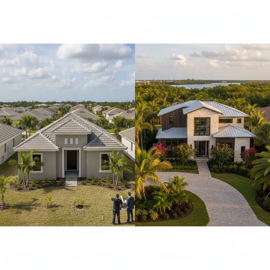 High-quality custom home construction details and craftsmanship