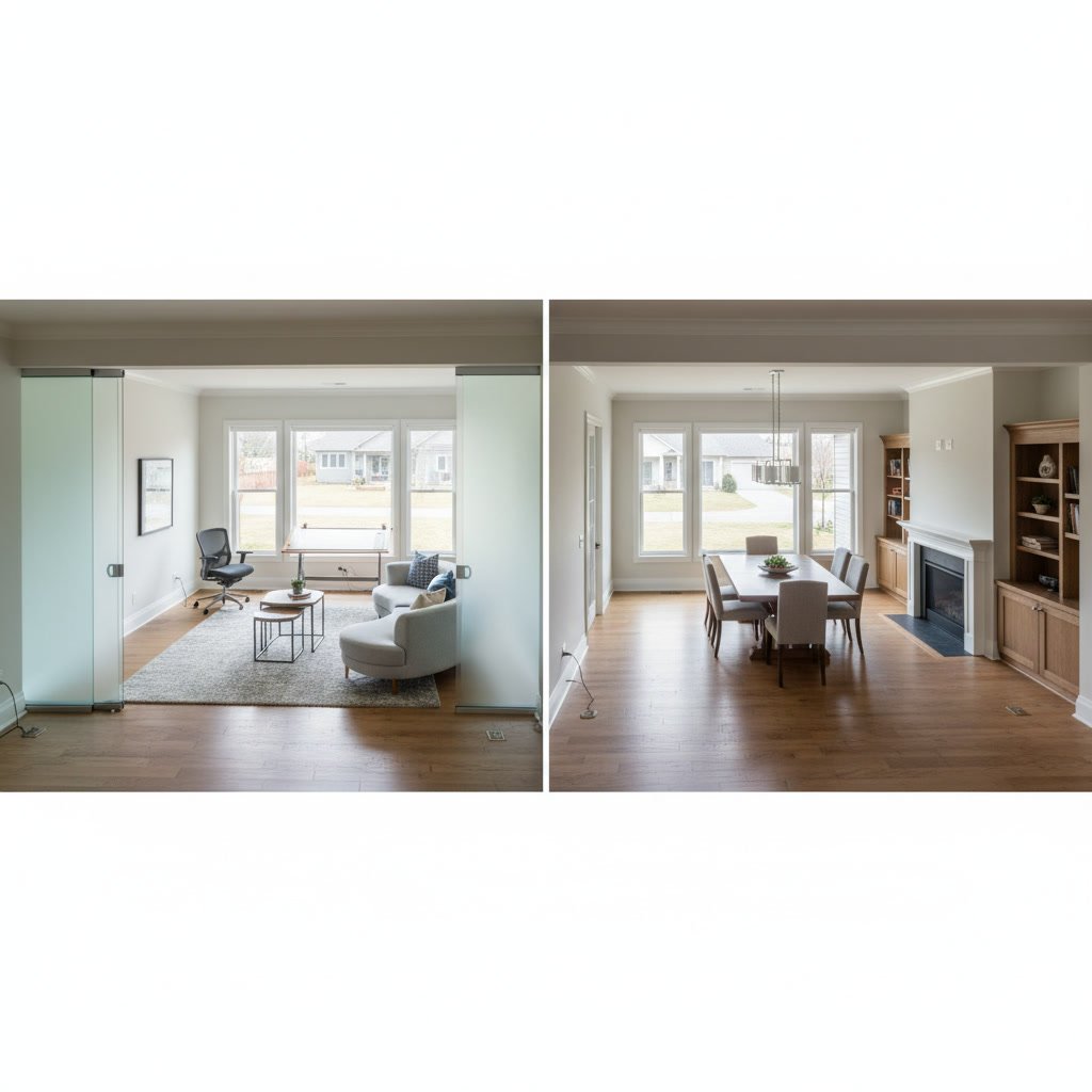 Comparison of custom home design options versus spec home standard features
